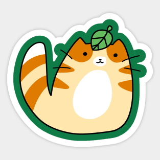 Leaf Tabby Sticker